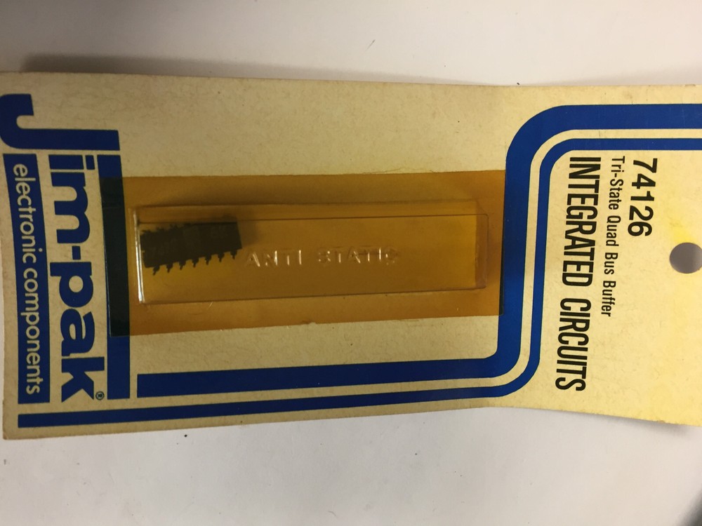 74126 TRI STATE QUAD BUS BUFFER    NEW