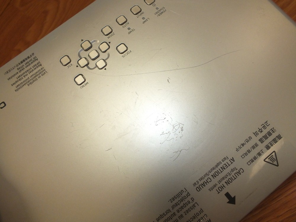 Genuine Casio (XJ-S30) 100-240V Texas Instruments Data Projector **READ**