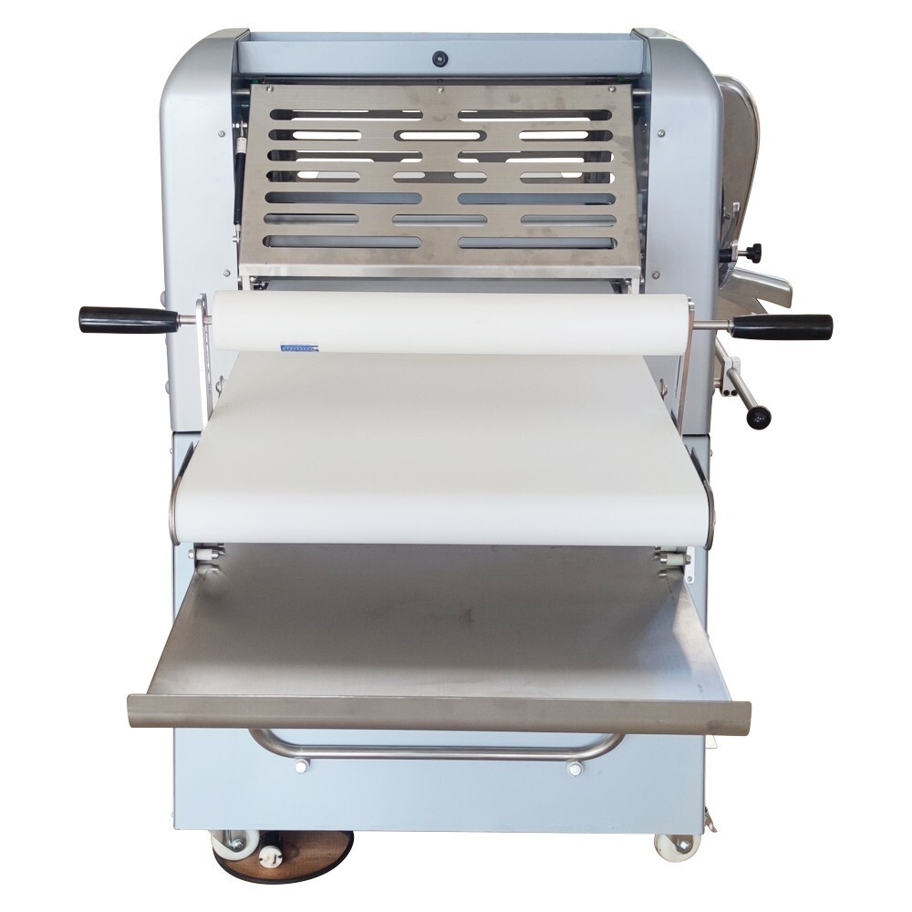 Commercial Vertical Dough Sheeter Pastry Crispy Machine Dough Roller Press Baker