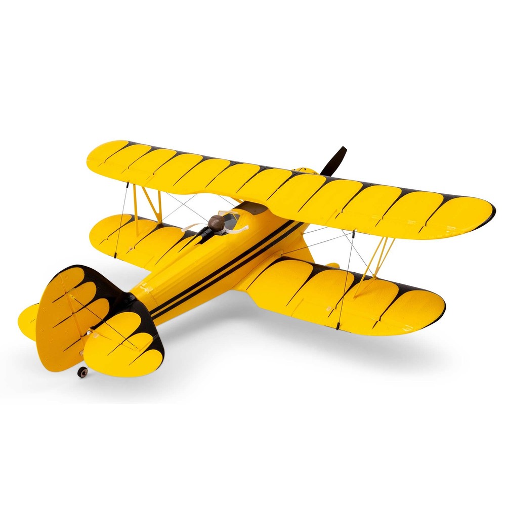 E-flite UMX WACO Yellow BNF Basic with AS3X & SAFE EFLU53550Y
