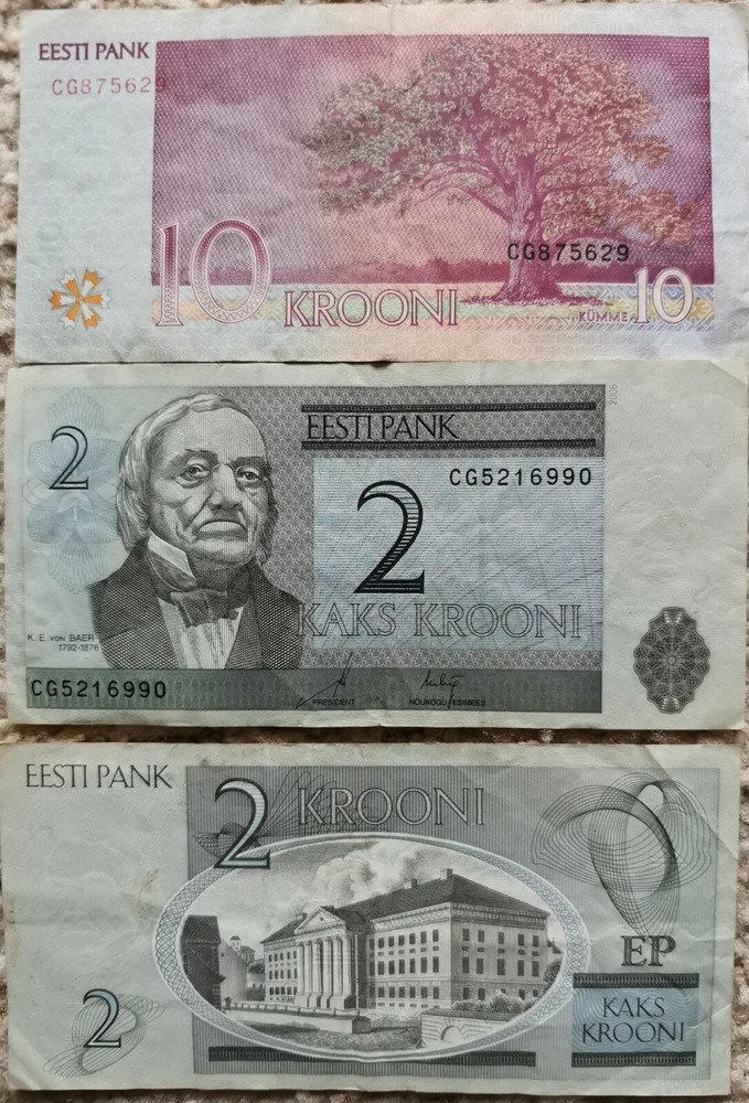 Estonian (EESTI)Banknotes 2006