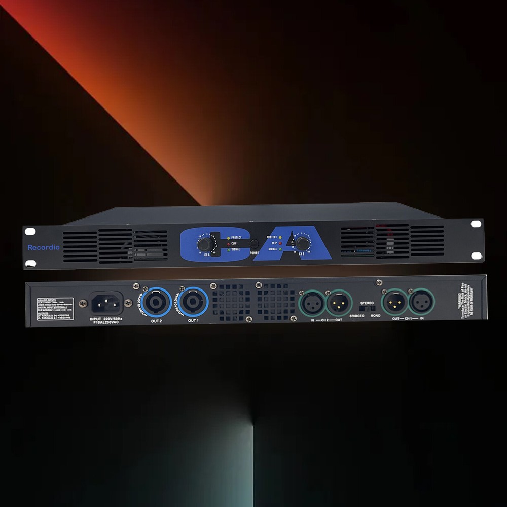 CA-450 2 Channel 1800W Digital Power Amplifier 2x900watt Class-D Bridge Function