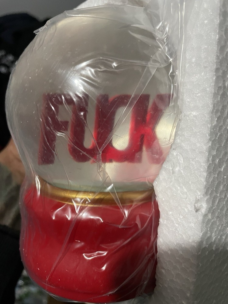FXXK snow globe