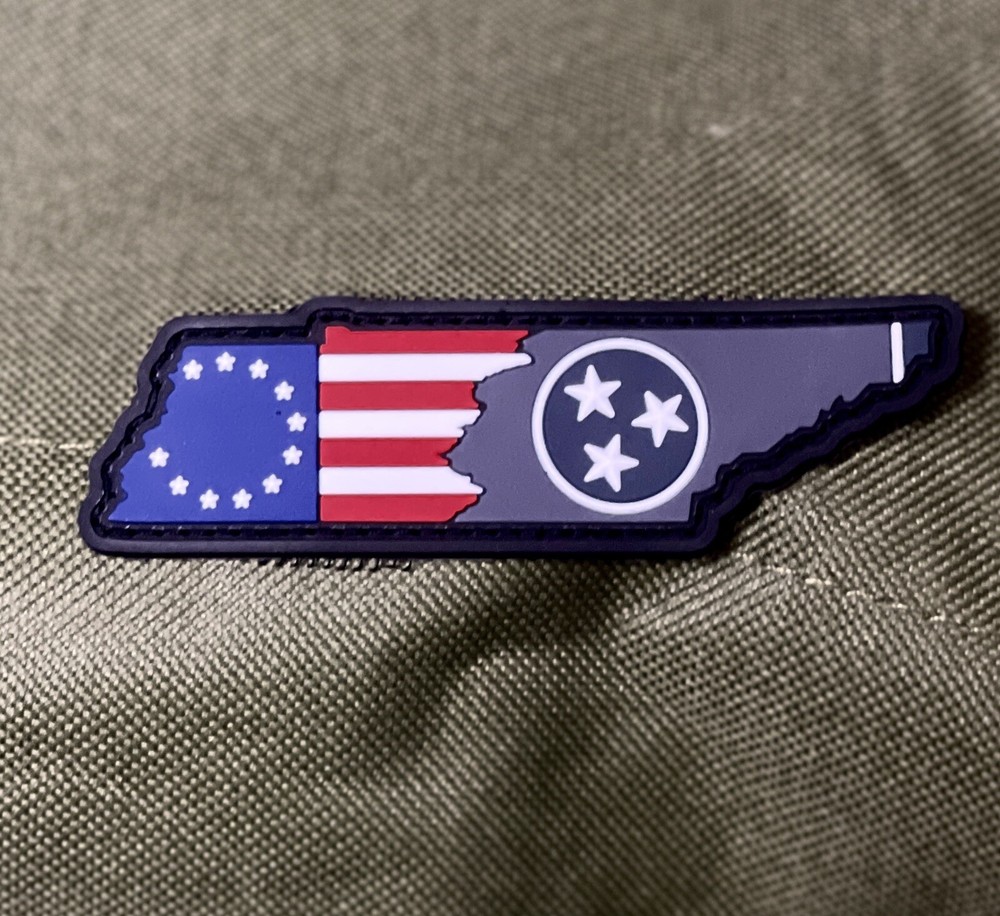 Tennessee Patriot PVC Morale Patch