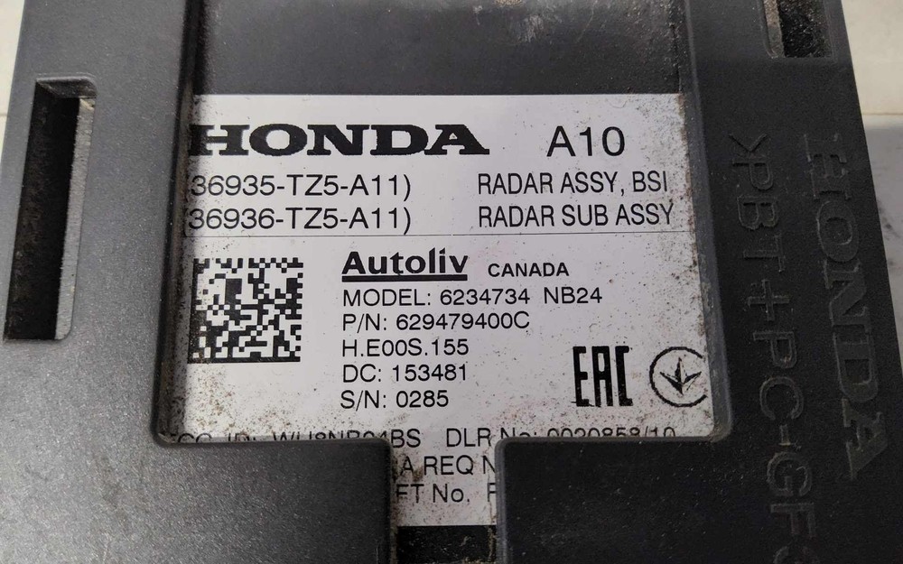 Radar Unit LH ACURA MDX 16