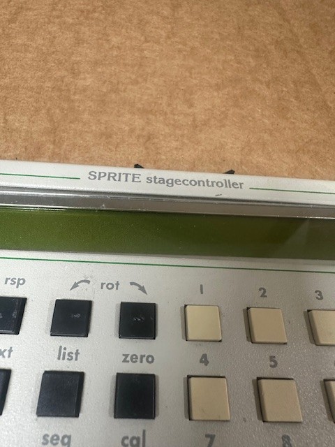 DEBEN Research Sprite SEM/TEM Stage Controller Joystick Keypad Interface RS-232