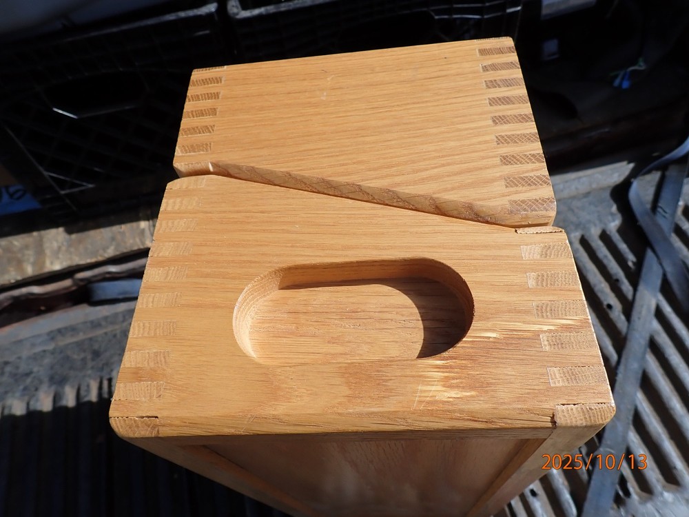 PORTER CABLE EMPTY WOODEN CASE FOR 25TH ANNIVERSARY 505 SHEET SANDER