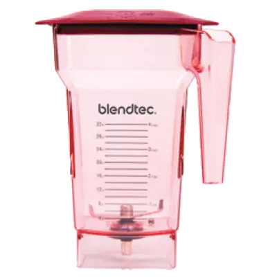 Blendtec 40-619-62 FourSide­™ 75 oz. Red Copolyester Blender Jar