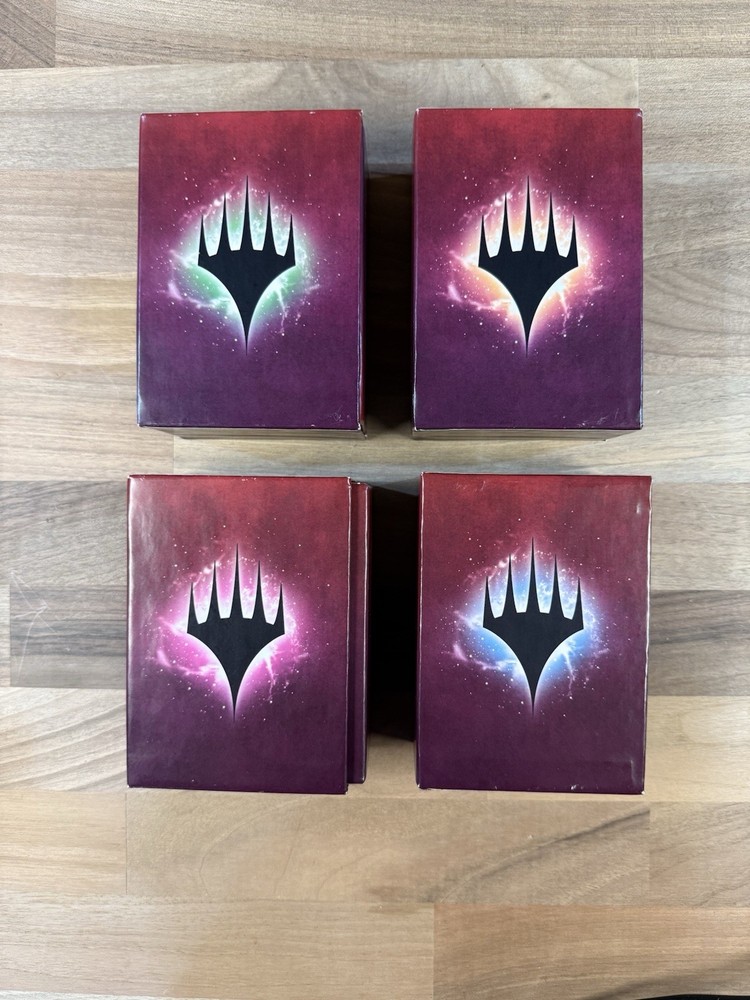 4 x Planechase Anthology Deck Boxes With Cards