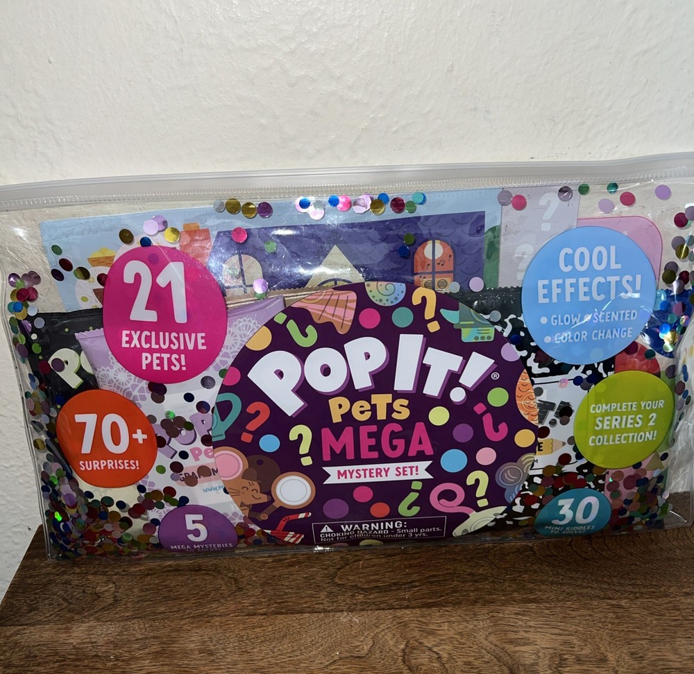 Pop It Pets Mega Mystery Set Series 2
