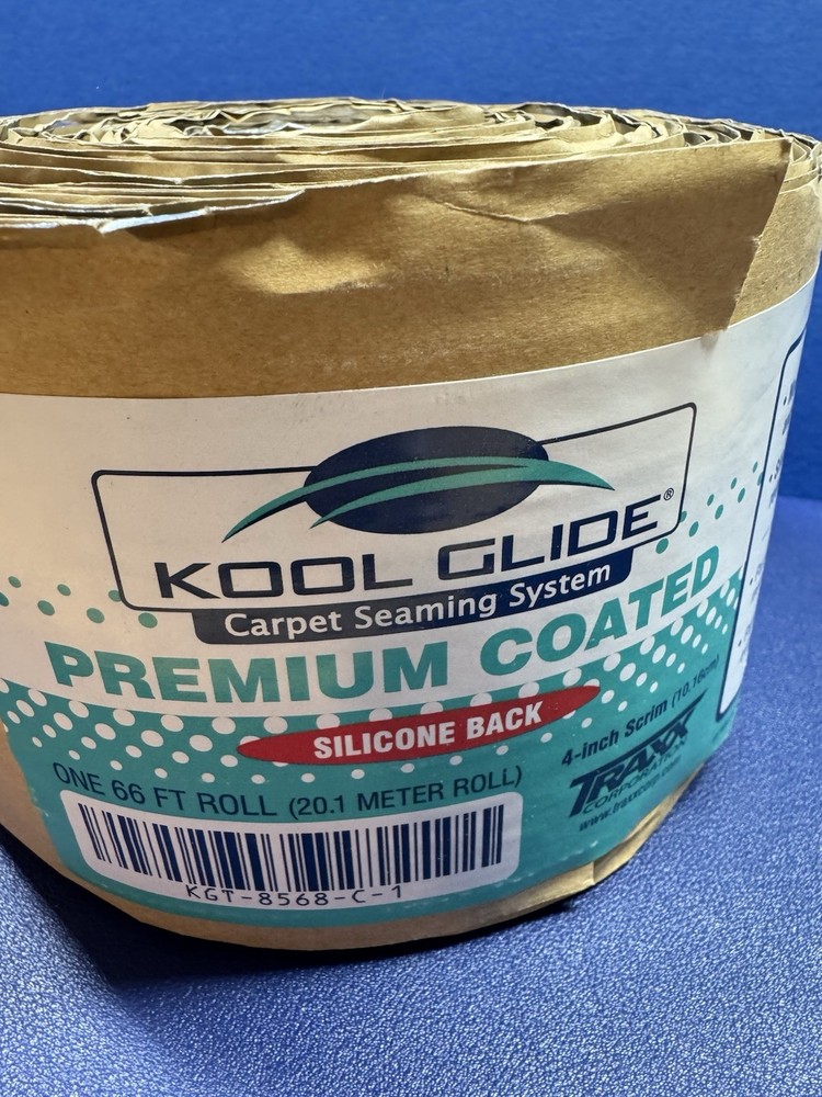 Kool Glide 4” Silicone Back Carpet Seam Tape