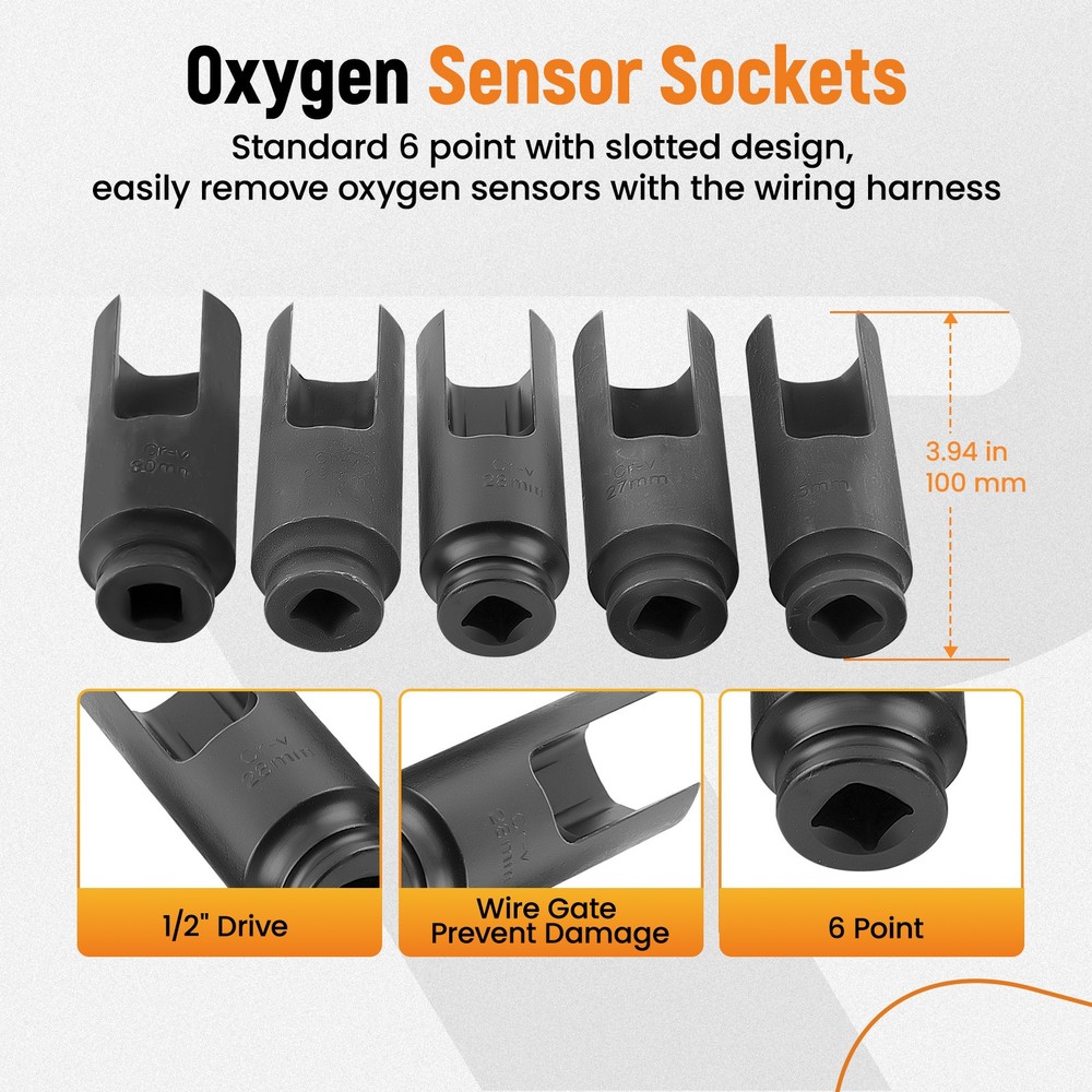 Auto Truck Diesel Injector Extractor Slide Hammer Puller Adapter Tool Kits 40PC