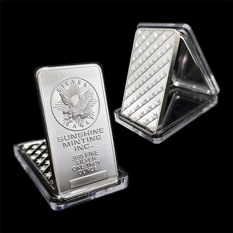 1 Oz Eagle Silver Bar Silver Commemorative Coin Statue of Liberty Medal