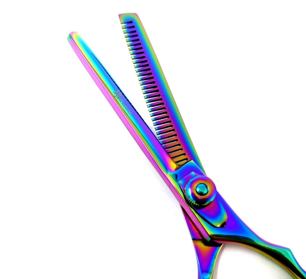 Hair Thinning Scissors Texturing Teeth Shears Salon Razor Edge Scissors 5.5"