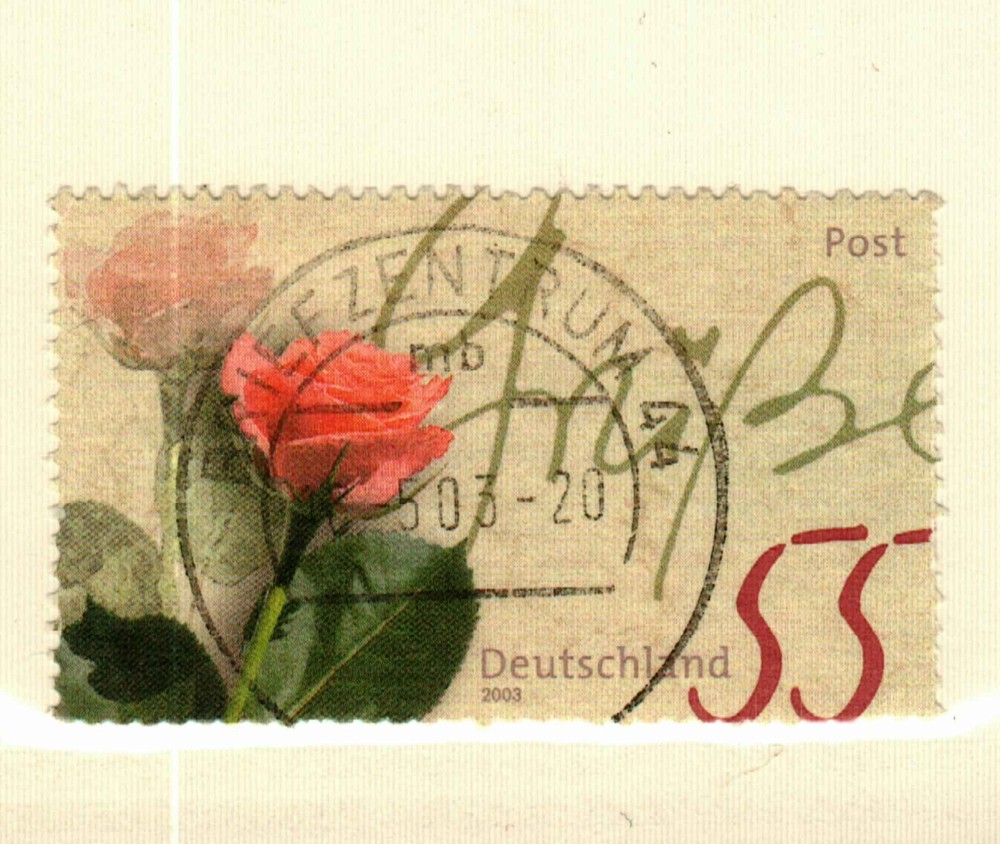 Germany #2228 used Roses