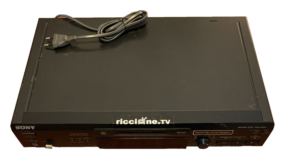 Sony MDS-JE520 Minidisc Deck Player Working | No Remote