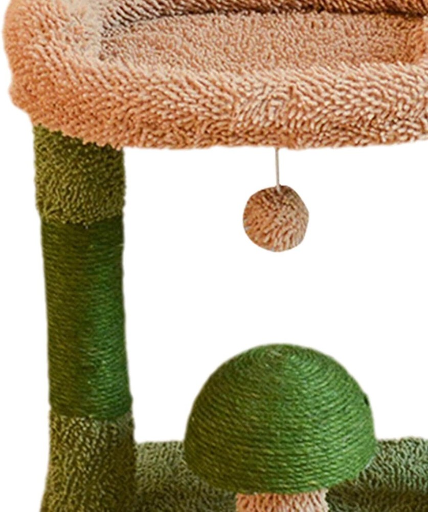 Cactus Cat Tree Cat Climbing Activity Trees Pet Bed for Indoor Cats Interactive