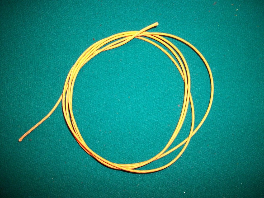 10' BCY Flo Orange D Loop Material Archery Bowstring Rope Drop Away Cord