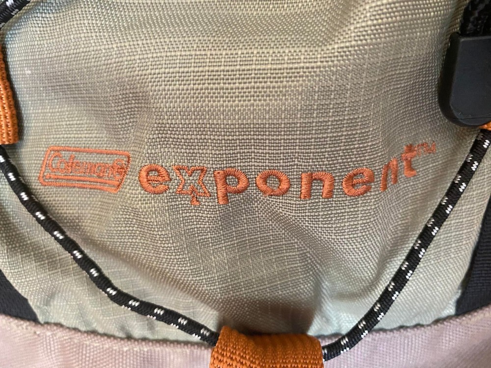 Coleman Exponent Hiking Backpack Padded Back & Straps 100% Nylon