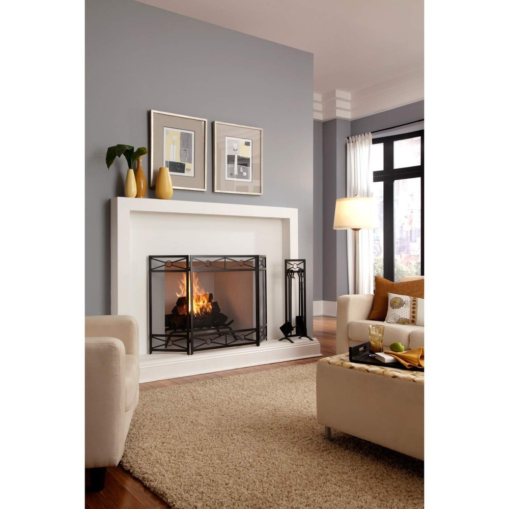 Pleasant Hearth Sheffield Fireplace Screen