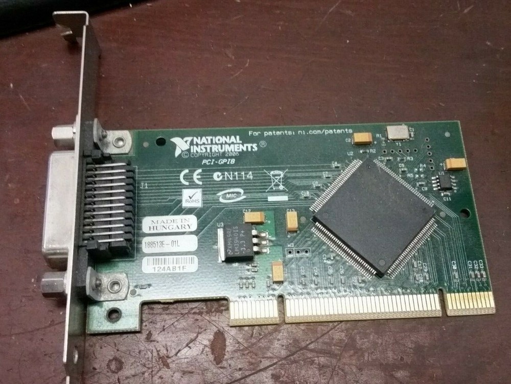 National Instruments NI PCI-GPIB Interface Adapter Card 188513E-01
