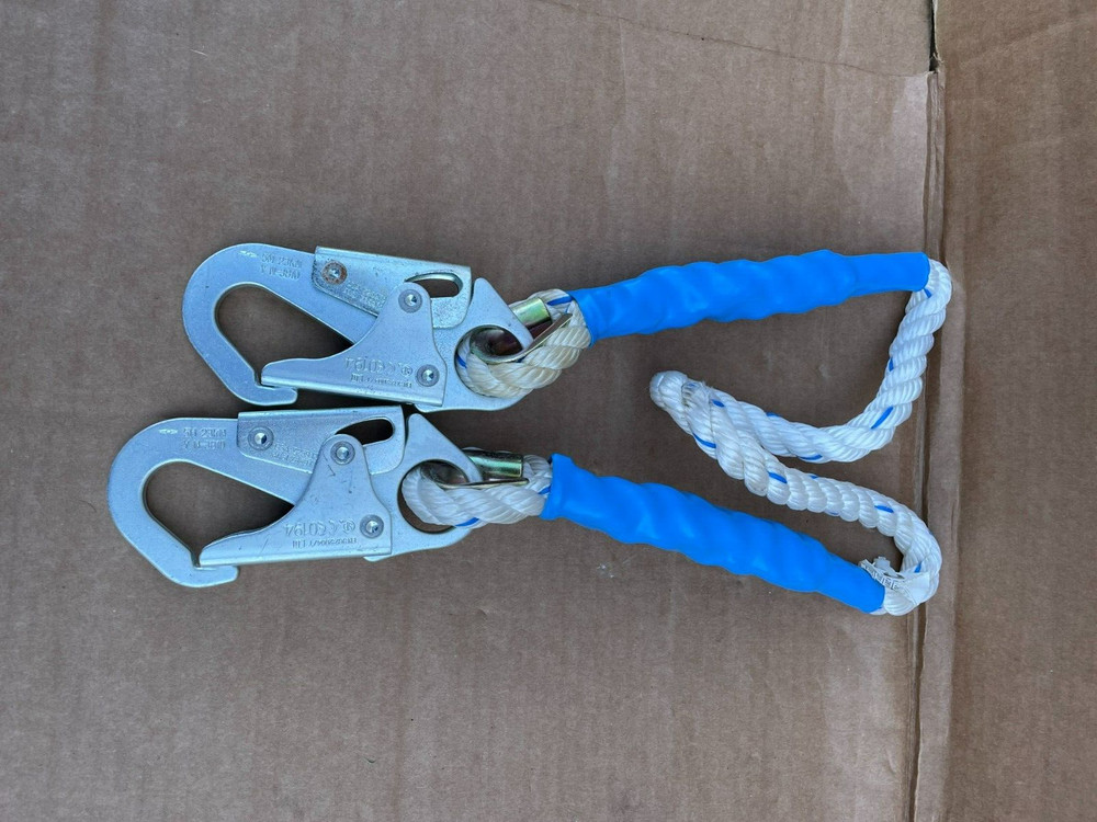 Falltech Fall Protaction 4' Positioning Rope Restraint Lanyard #8154