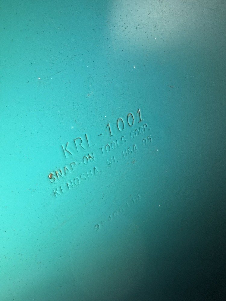 Snap-On Tool Box Custom Spec.