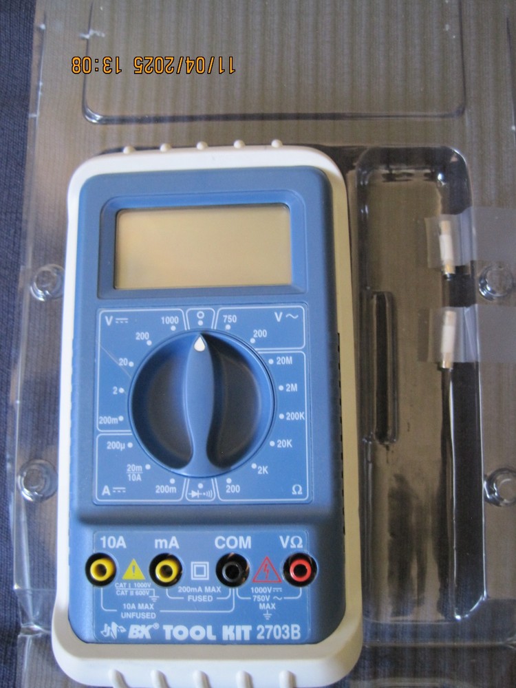 BK Precision Tool Kit Multimeter, Model 2703B