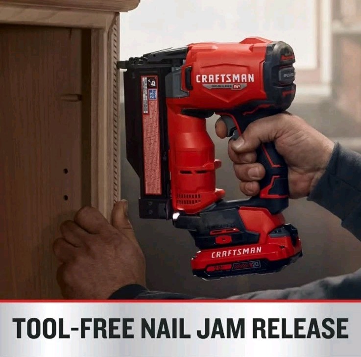 Craftsman V20 CMCN623B 23GA Cordless Pin Nailer Bare Tool Open Box
