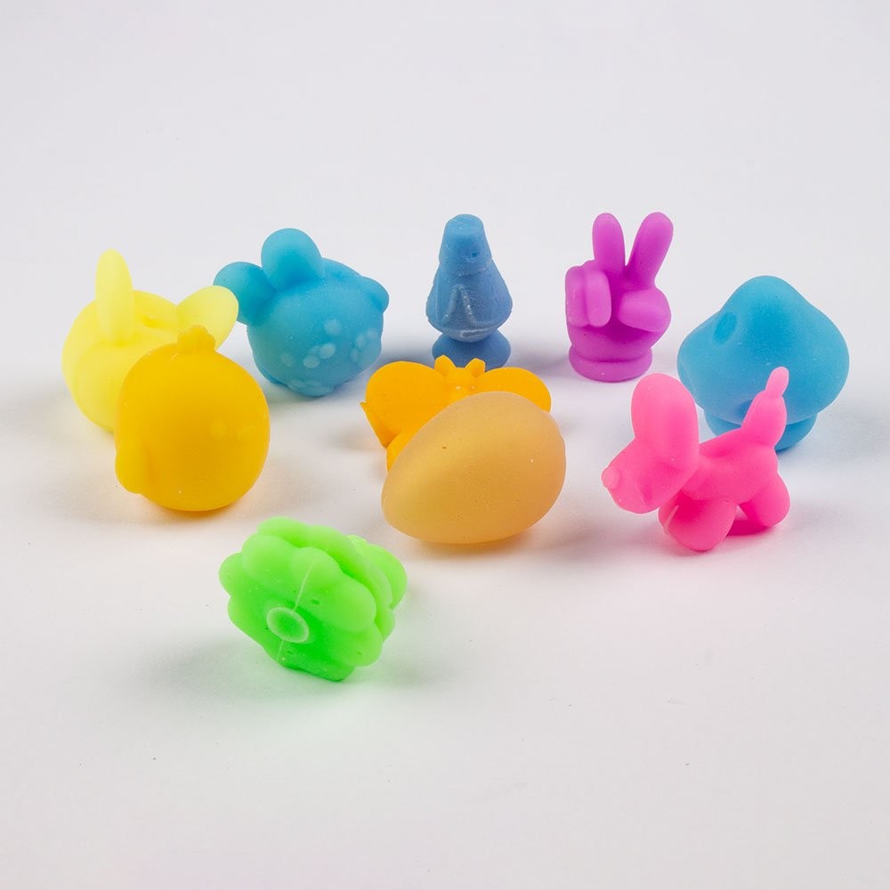 Nee Doh Nice Cube Super Solid Squish - NeeDoh Golden Egg Hunt Sensory Squeeze To