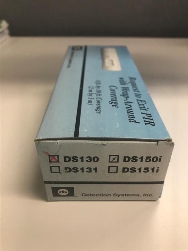 DS150i Infrared Motion Sensor DETECTION SYSTEMS