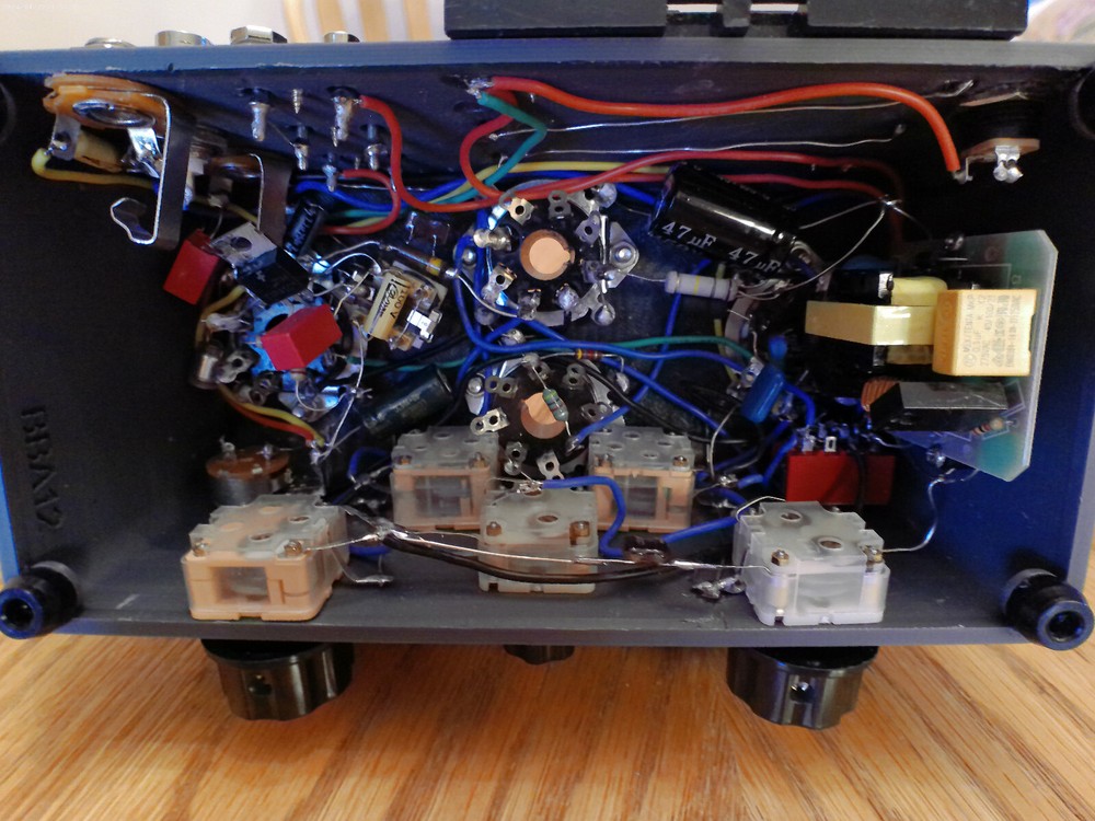 Dual 6G6 80/40M/30 METER CW QRP TRANSMITTER/REGEN RECEIVER