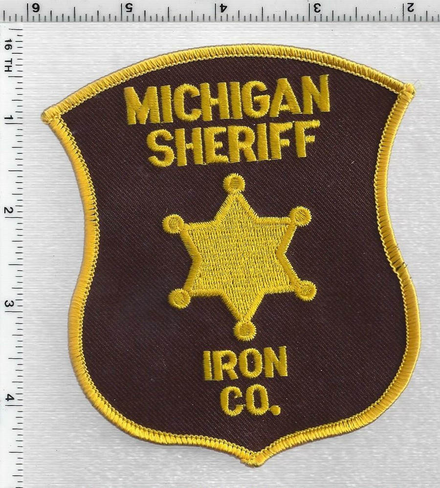 Iron County Sheriff's Dept. (Michigan) 2nd Issue Shoulder Patch