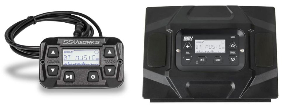 SSV Works MRB3S Media Controller With Dash Mount Panel Kit