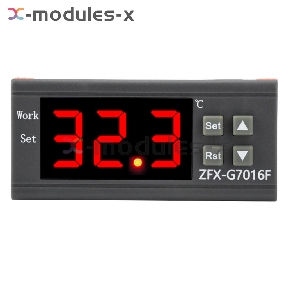 G7016F Digital Intelligent Temperature Controller NTC Probe -50 ℃~110 ℃ 12V/24V