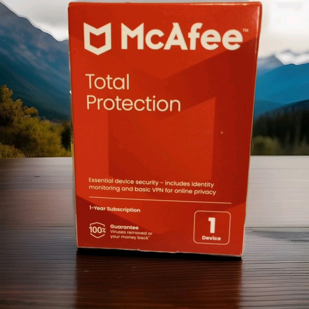 McAfee Total Protection/ 1 Device/Windows/Mac/Android/iOS/