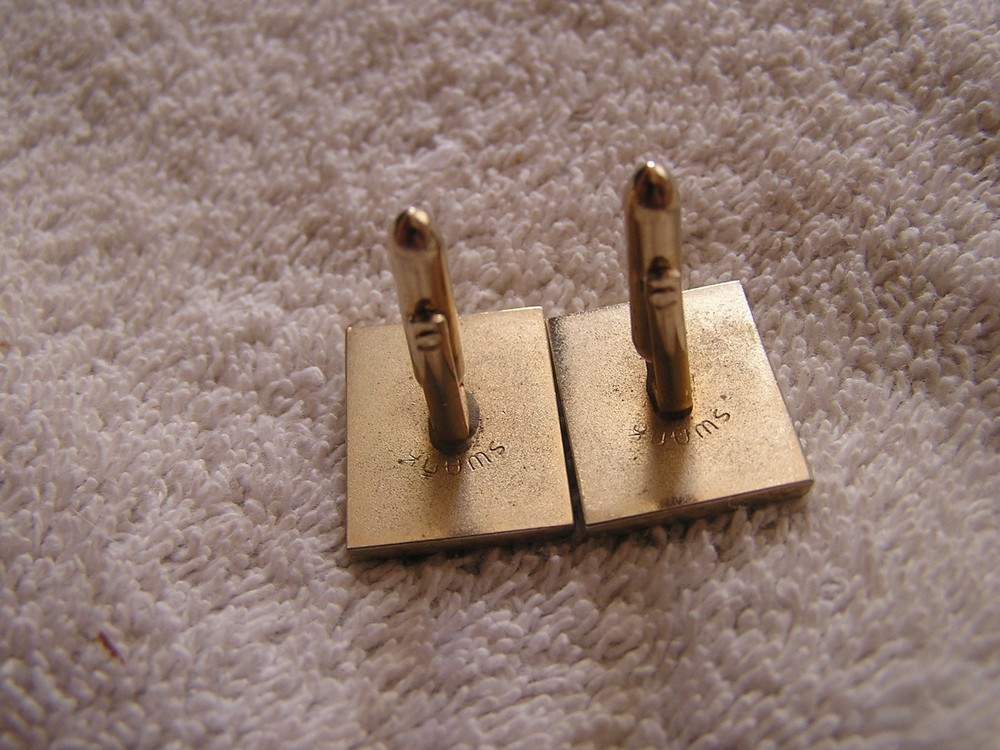 Vintage Swank Cufflinks Soldier