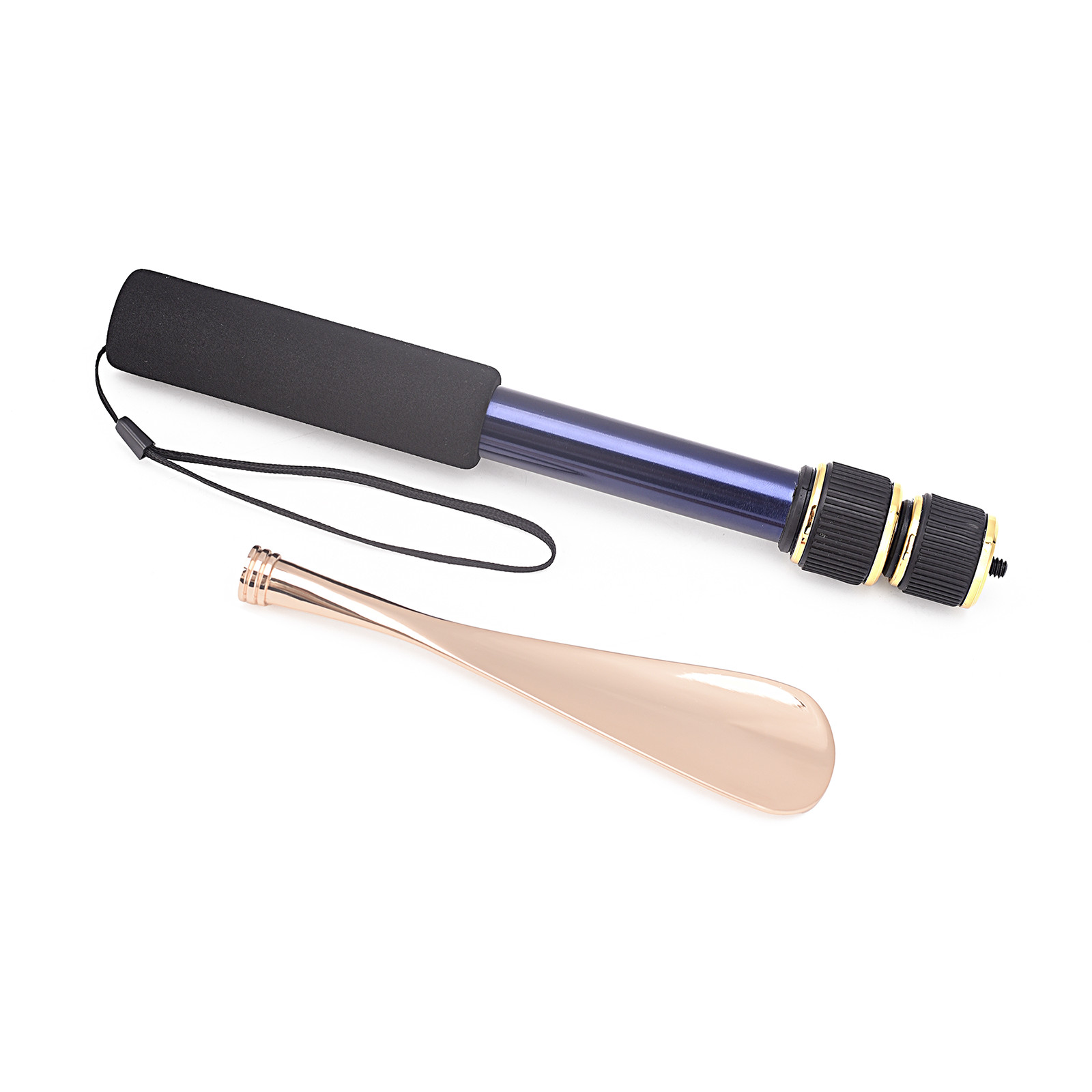 No Bend Long Handle Shoe Horn Extendable Aluminium Shoehorn Seniors Boots Aid