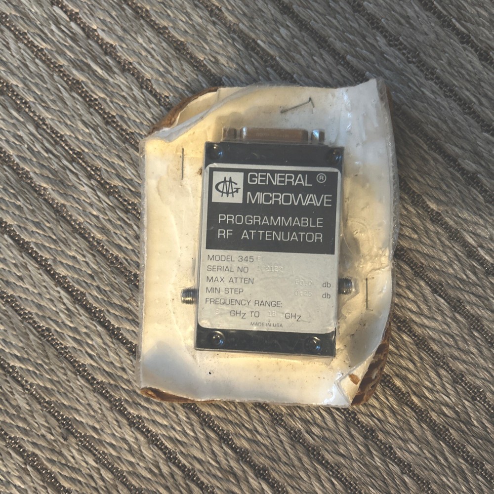 Kratos/General Microwave Programmable RF Attenuator
