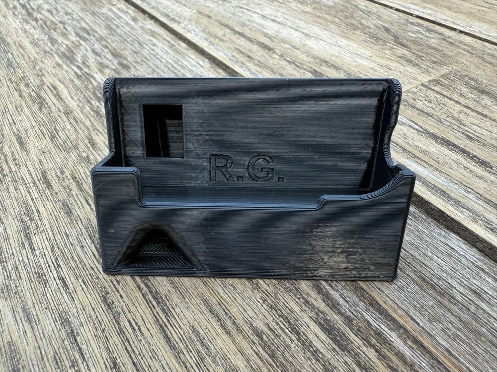 SI4732 Mini Stand – Black, Compact & Sturdy