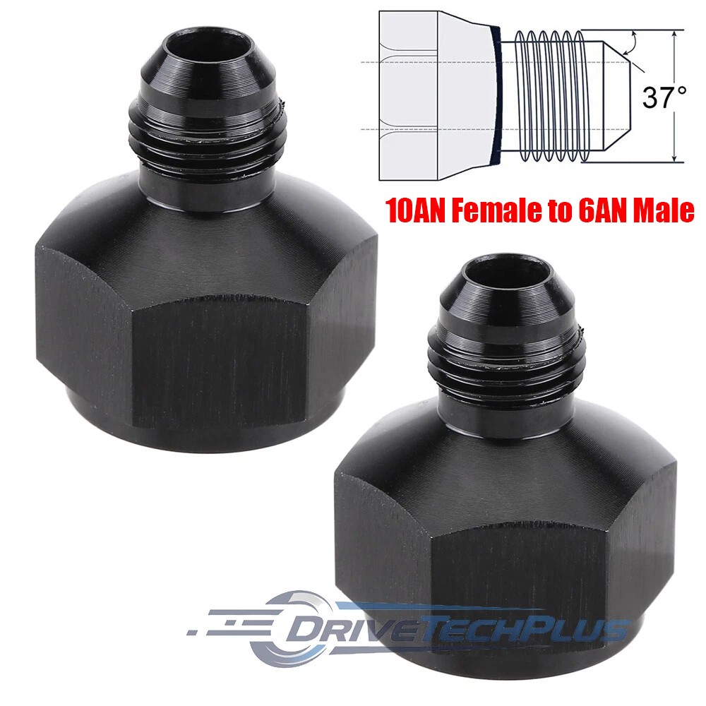 10 AN Female - 6 AN Male Flare Fitting Reducer Adapter 10AN to 6AN - Universal