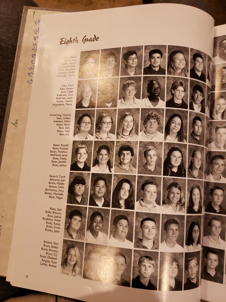 2003 Cleburne Middle School Yearbook,Texas