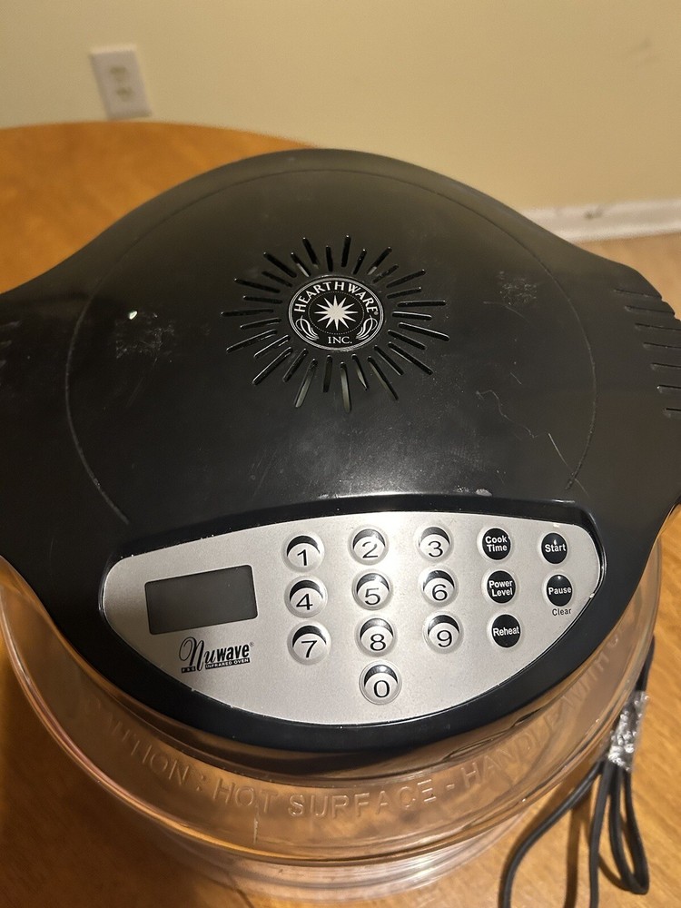 NuWave Pro Infrared Oven Top Console With Cord And Plastic Dome Only