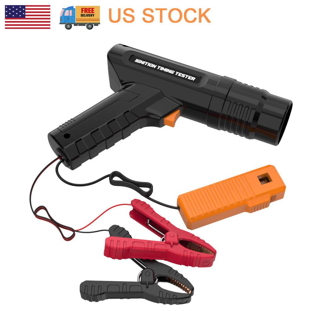 Automotive Timing Light 12V Inductive Ignition Timing Gun Adjust Engine Timing