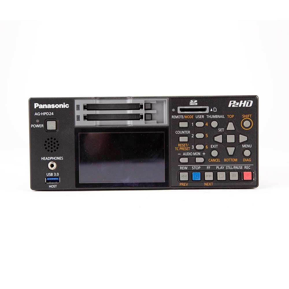 Panasonic AG-HPD24PJ Solid-State Portable P2 Deck - SKU#1922983