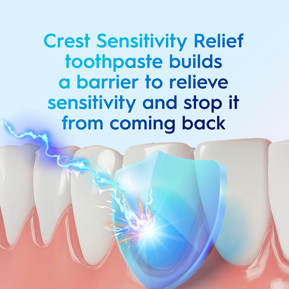 Sensitivity Toothpaste 4.8 Oz (3 Pack), Relieves Sensitivity, Strengthens Gum...