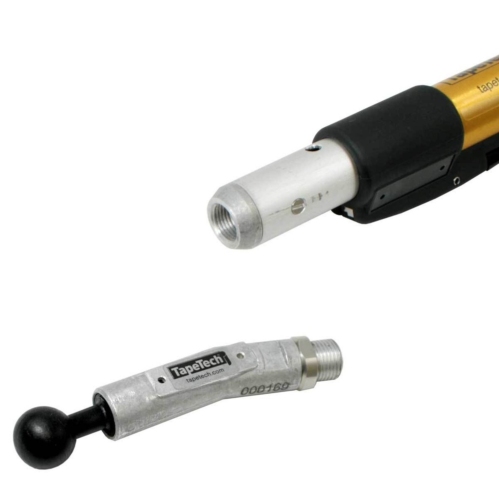 TapeTech Extendable Drywall Angle Head / Corner Finisher Handle w/Threaded Ball