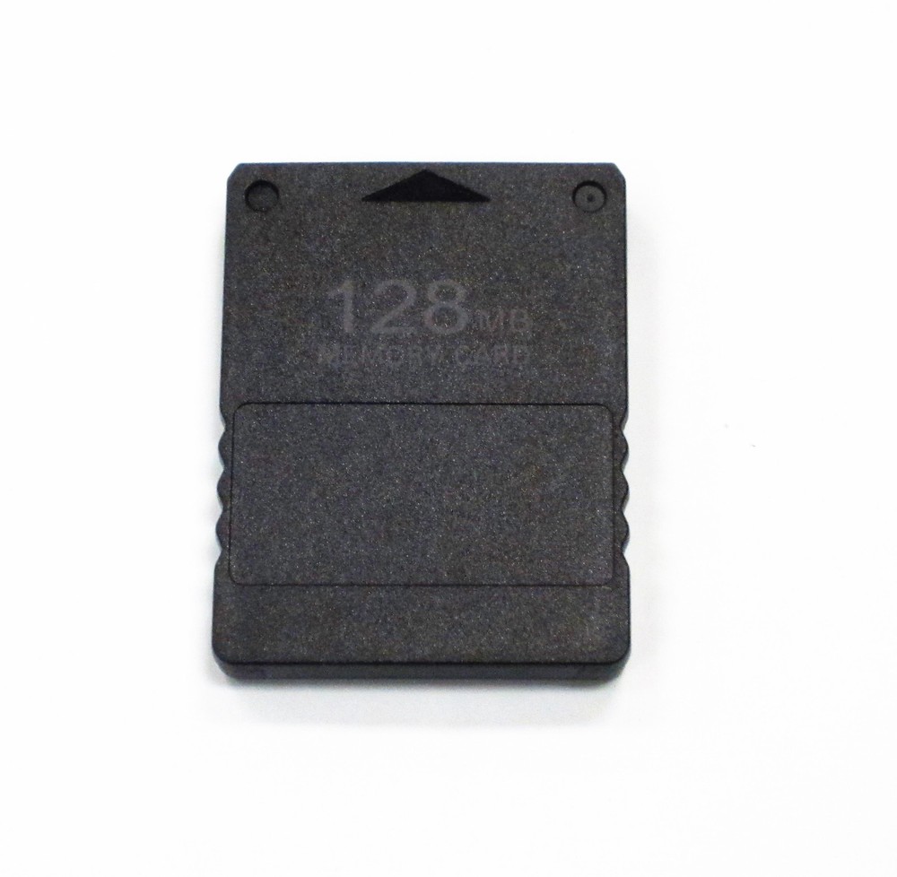 Old Skool 128MB Memory Card Compatible with Playstation 2 PS2  **BULK PACKAGED**