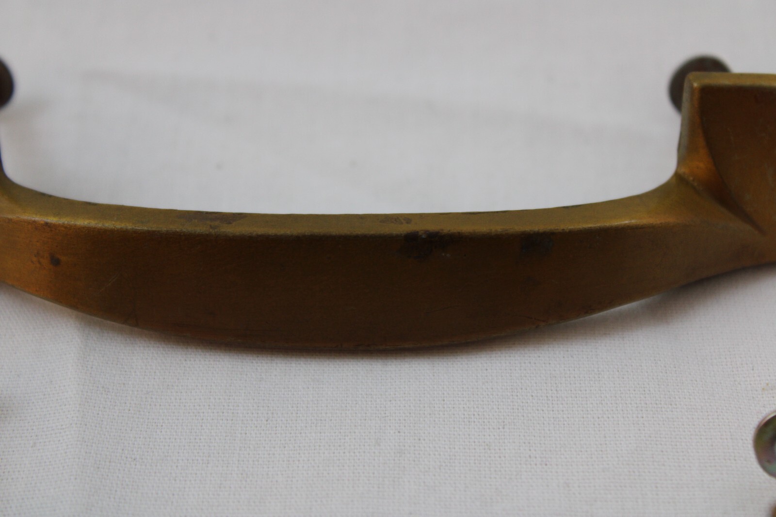 5 Vintage Keeler Brass Co Drawer Pulls Cabinet Handles MCM 7641 (4) & 7642 (1)