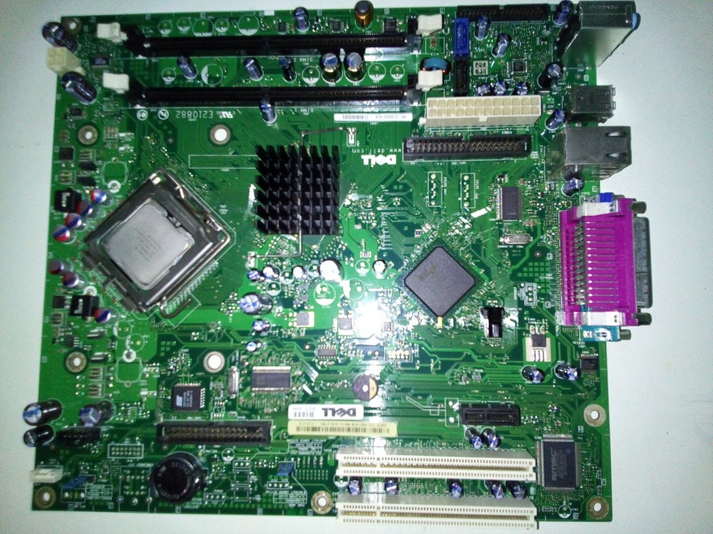 Dell E210882 Motherboard CN-0HC918 Does not include Processor or RAM